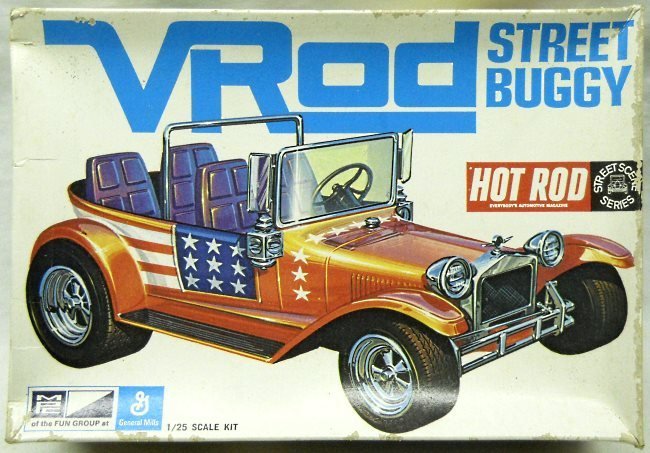 MPC 1/25 VRod Street Buggy From Hot Rod Magazine, 1-0456-225 plastic model kit